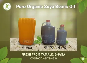 Pure Organic Soya Beans Oil