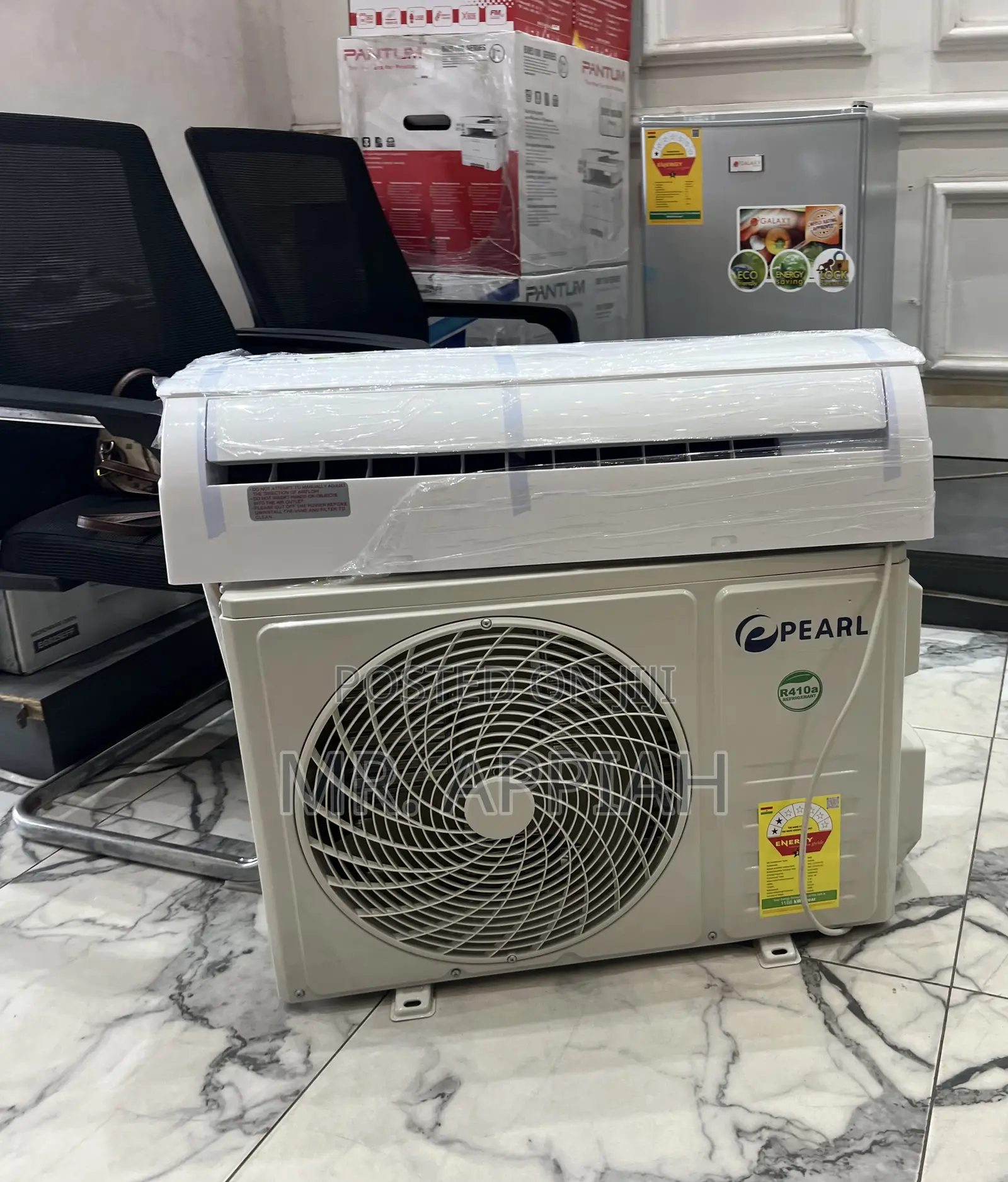 Unique Pearl 1.5hp Split Type Dual Inverter Air Conditioner(White)