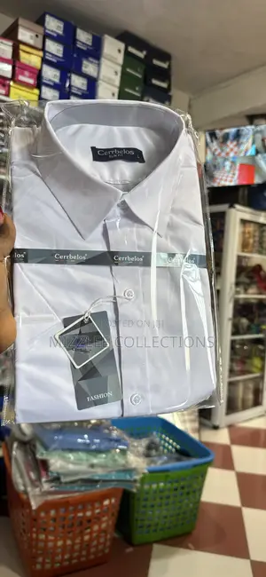 Quality White Short Sleeve Shirt for Men Available in M-2xl