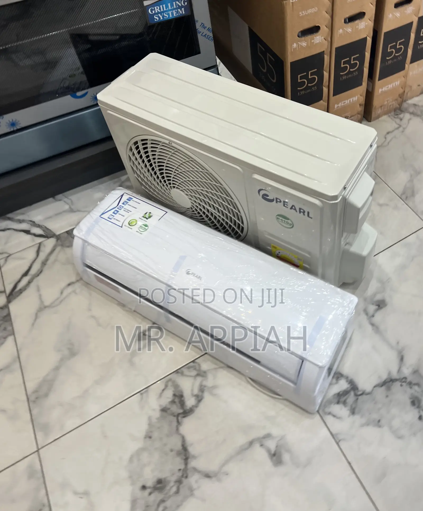 Original Pearl 1.5hp Air Conditioner(White) 