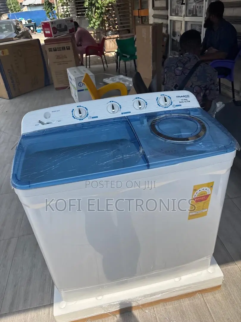 Nasco 15kg Washing Machine Efficient Laundry Performer