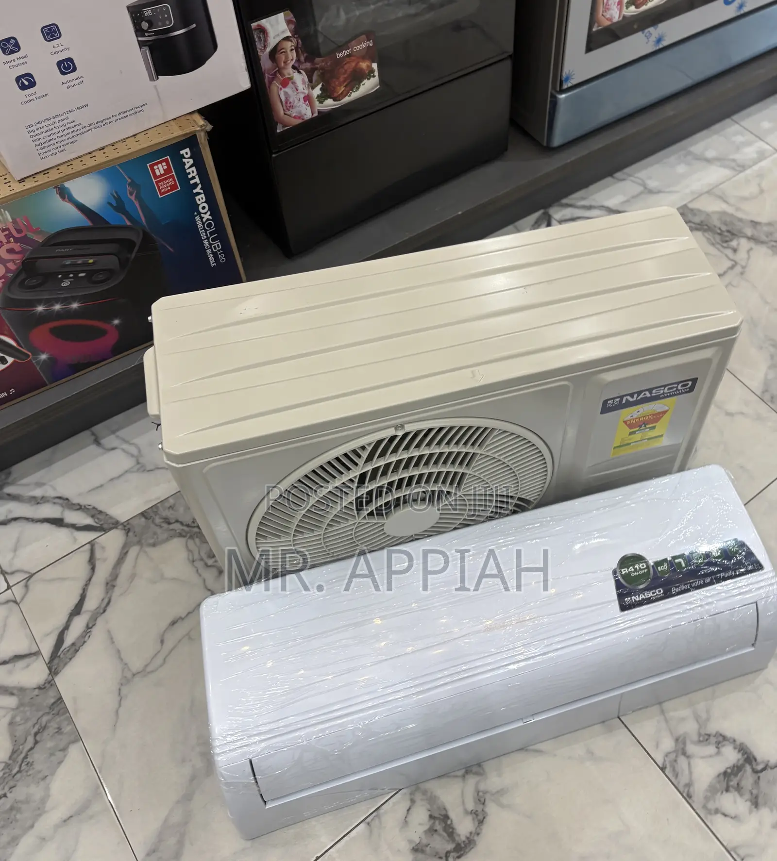 Fabulous Nasco 1.5hp Split Type Dual Inverter Air Conditioner.