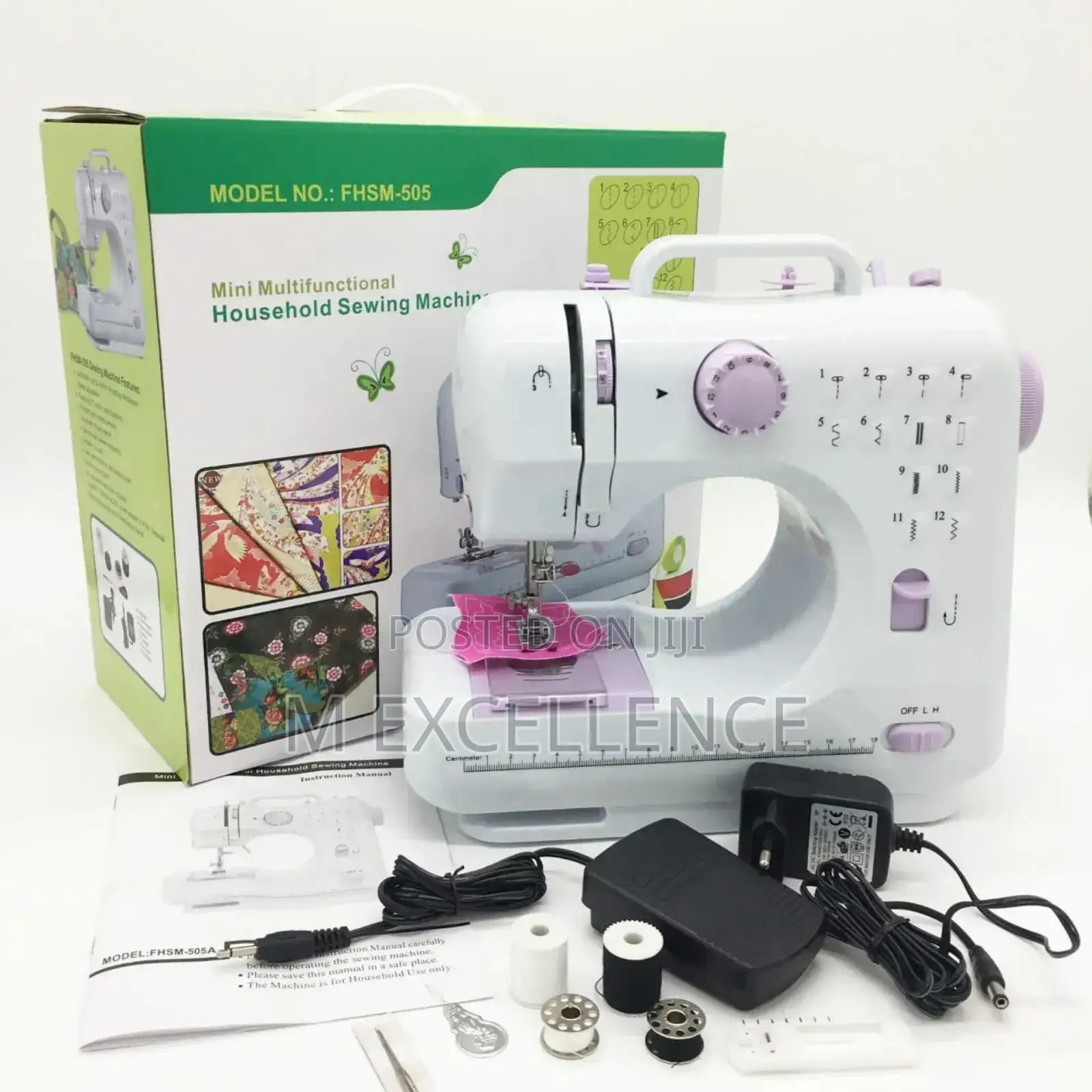 12 Stitches Multifunctional Sewing Machine