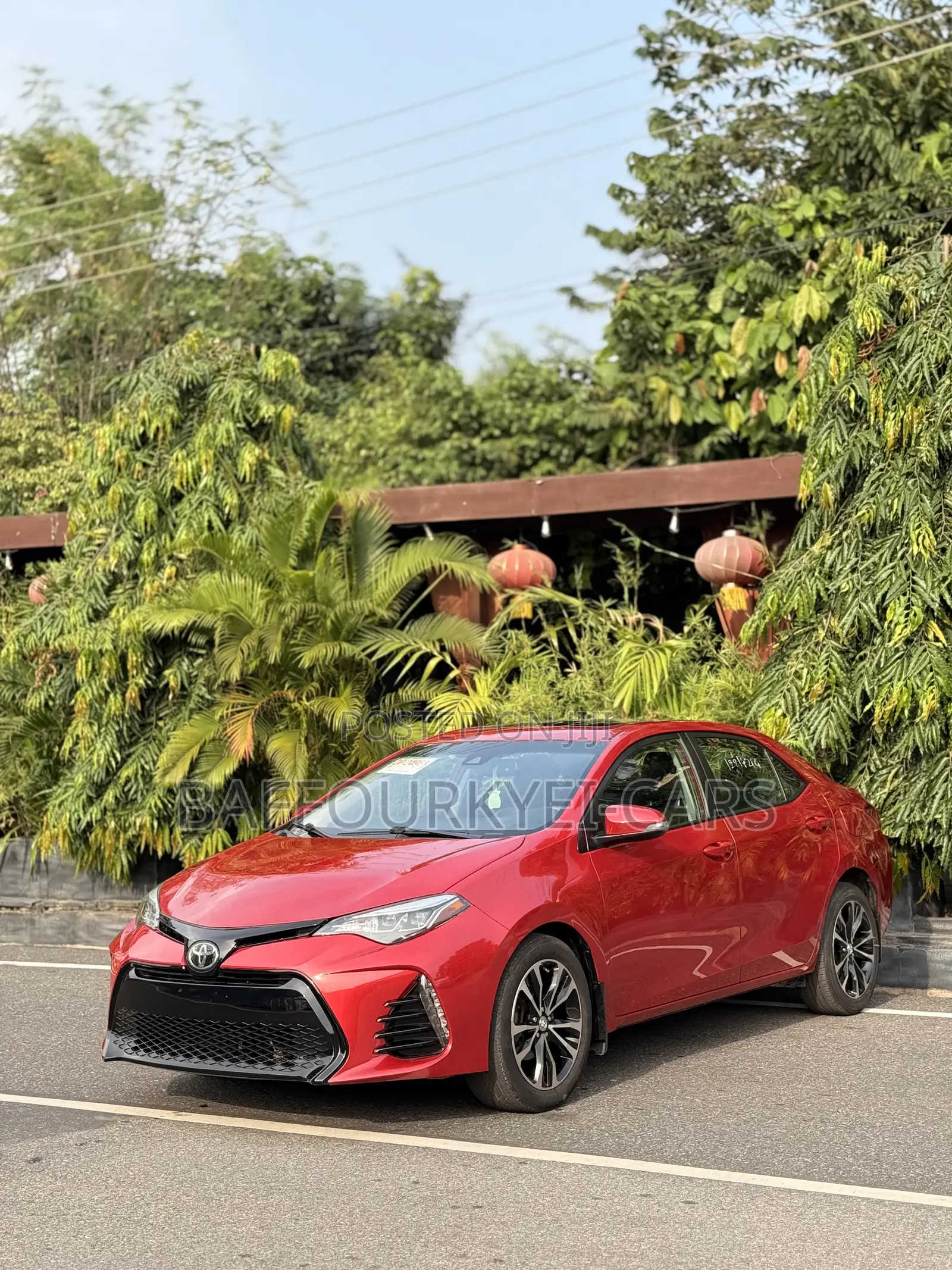 Toyota Corolla XSE 4dr Sedan (1.8L 4cyl CVT) 2017 Red