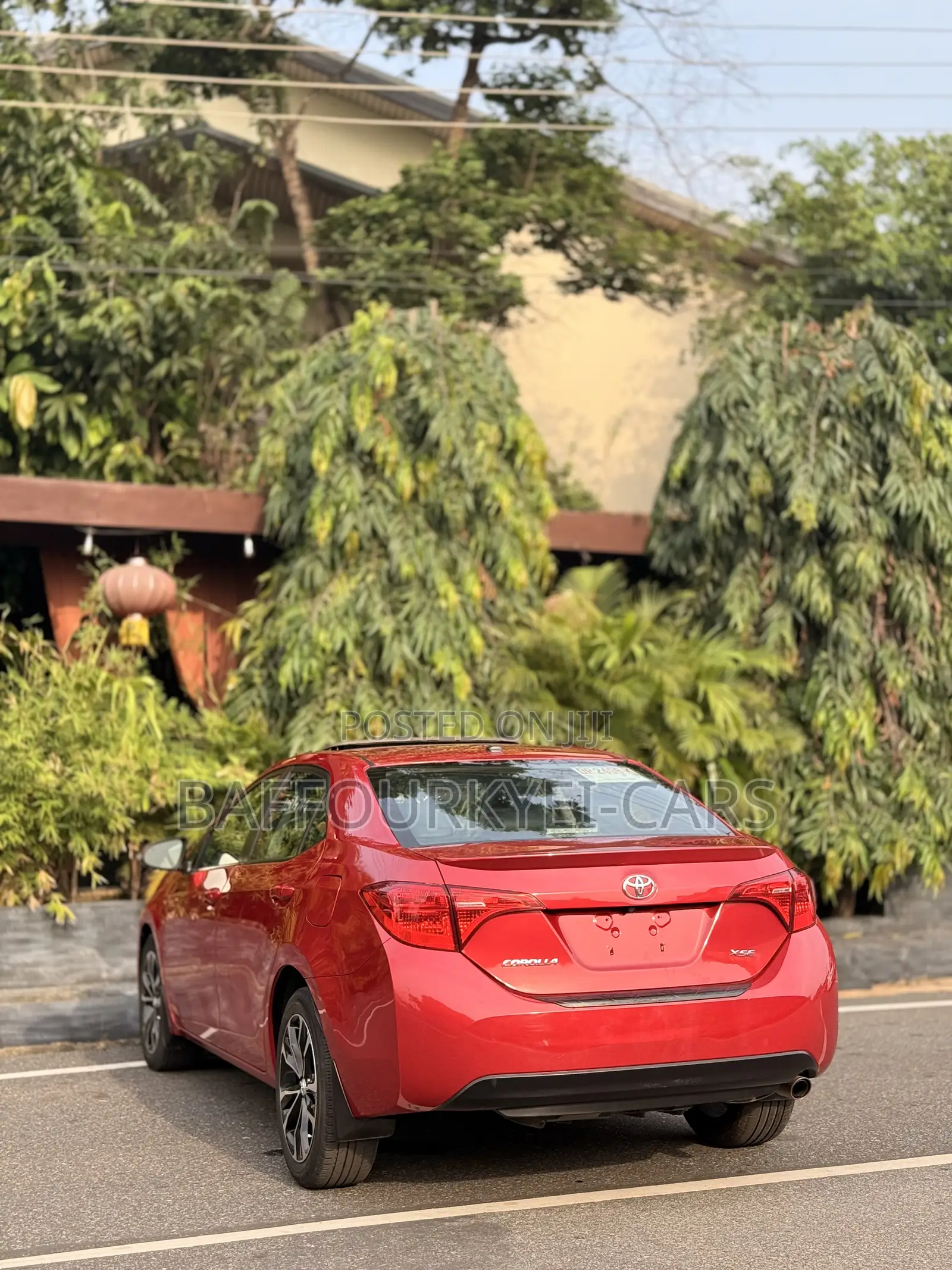 Toyota Corolla XSE 4dr Sedan (1.8L 4cyl CVT) 2017 Red