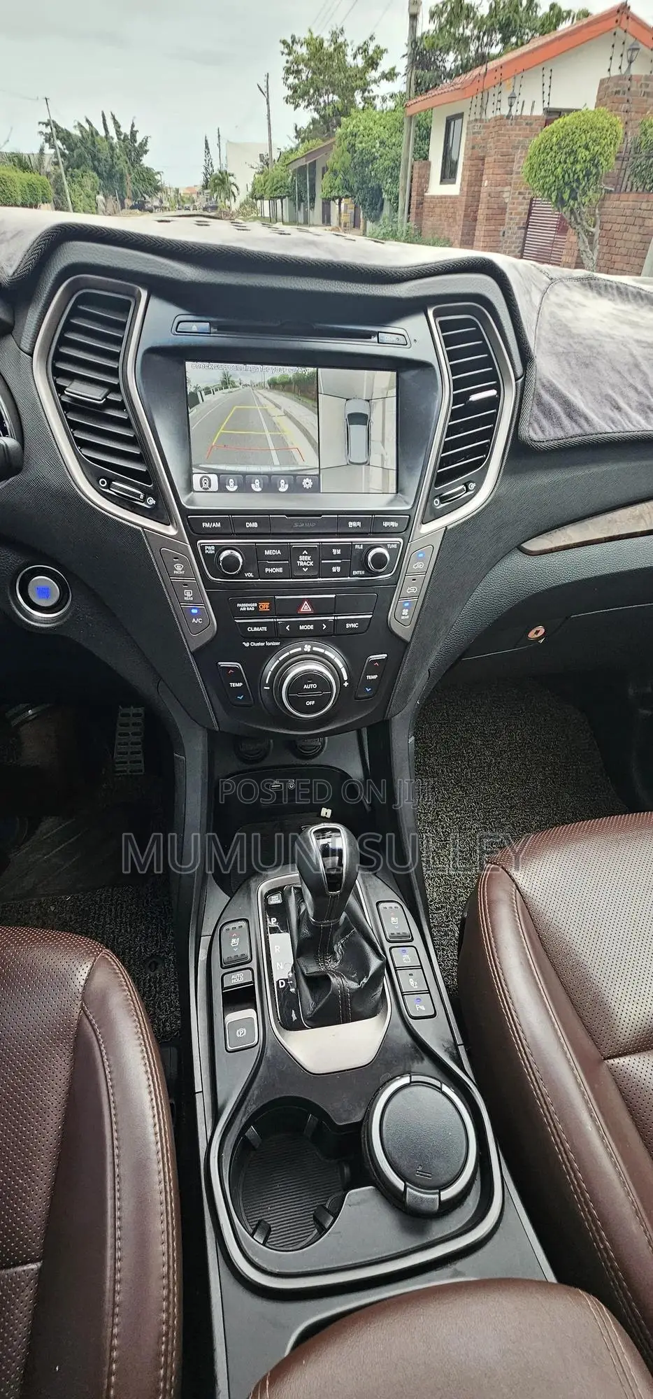 Hyundai Santa Fe 2017 Blue