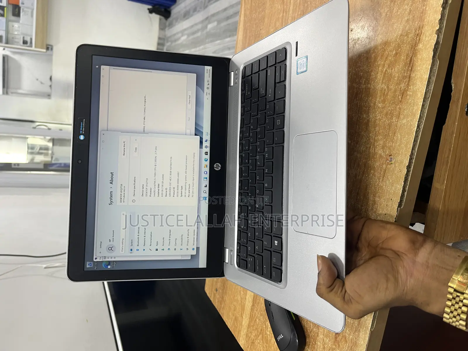 Laptop HP ProBook 440 G4 8GB Intel Core I5 HDD+SSD 500GB