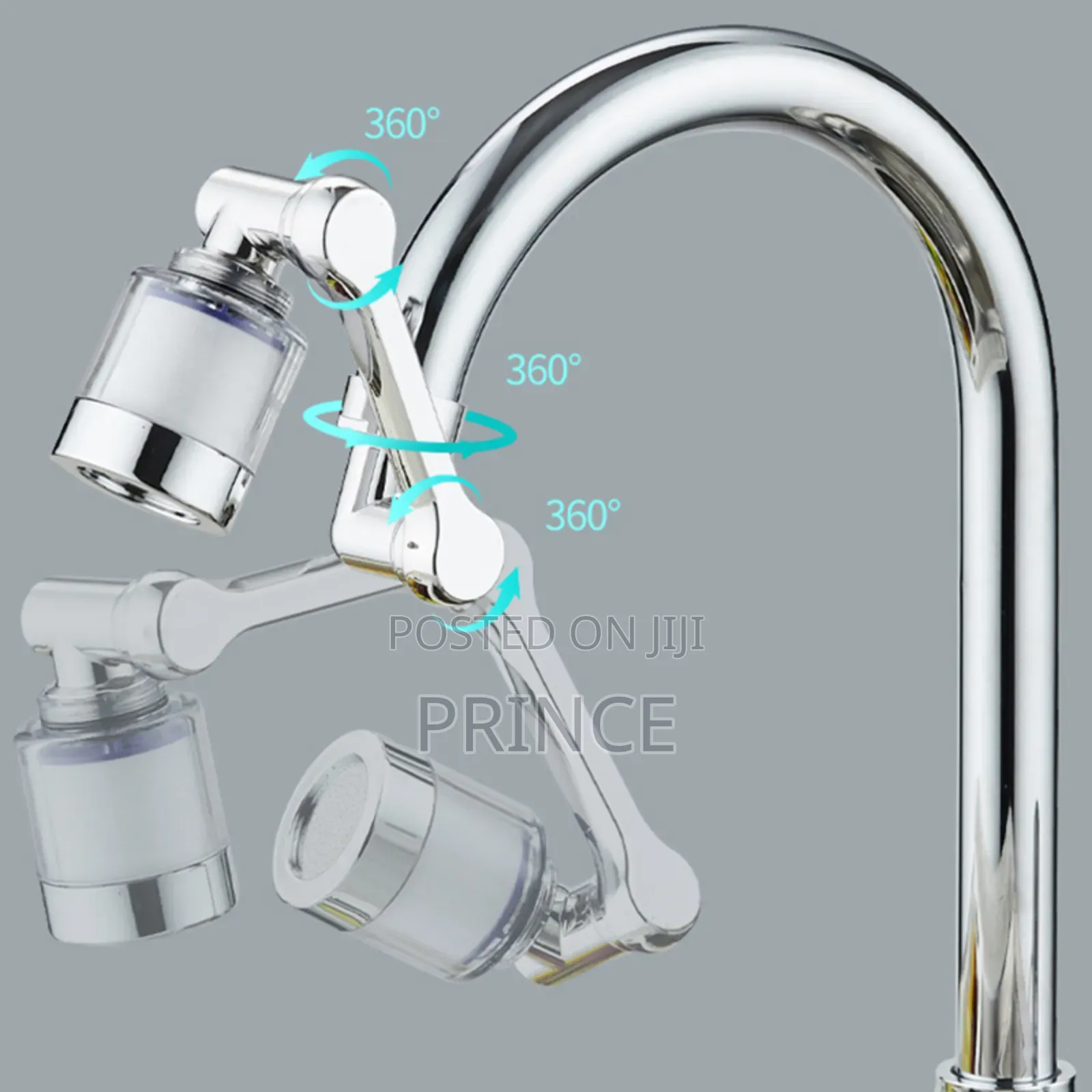 1080° Faucet Water Filter Head For Kitchen Sink And Wash Basin