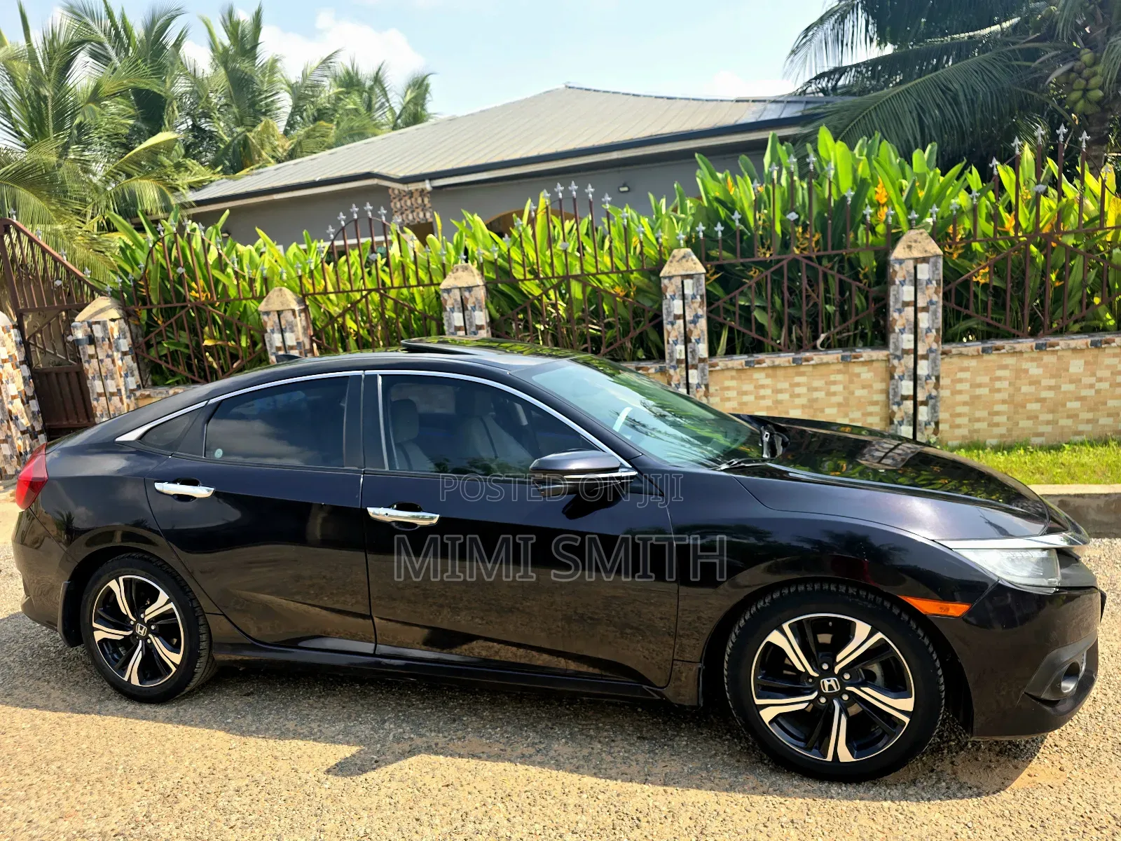 Honda Civic Touring 4dr Sedan (1.5L 4cyl) 2016 Black