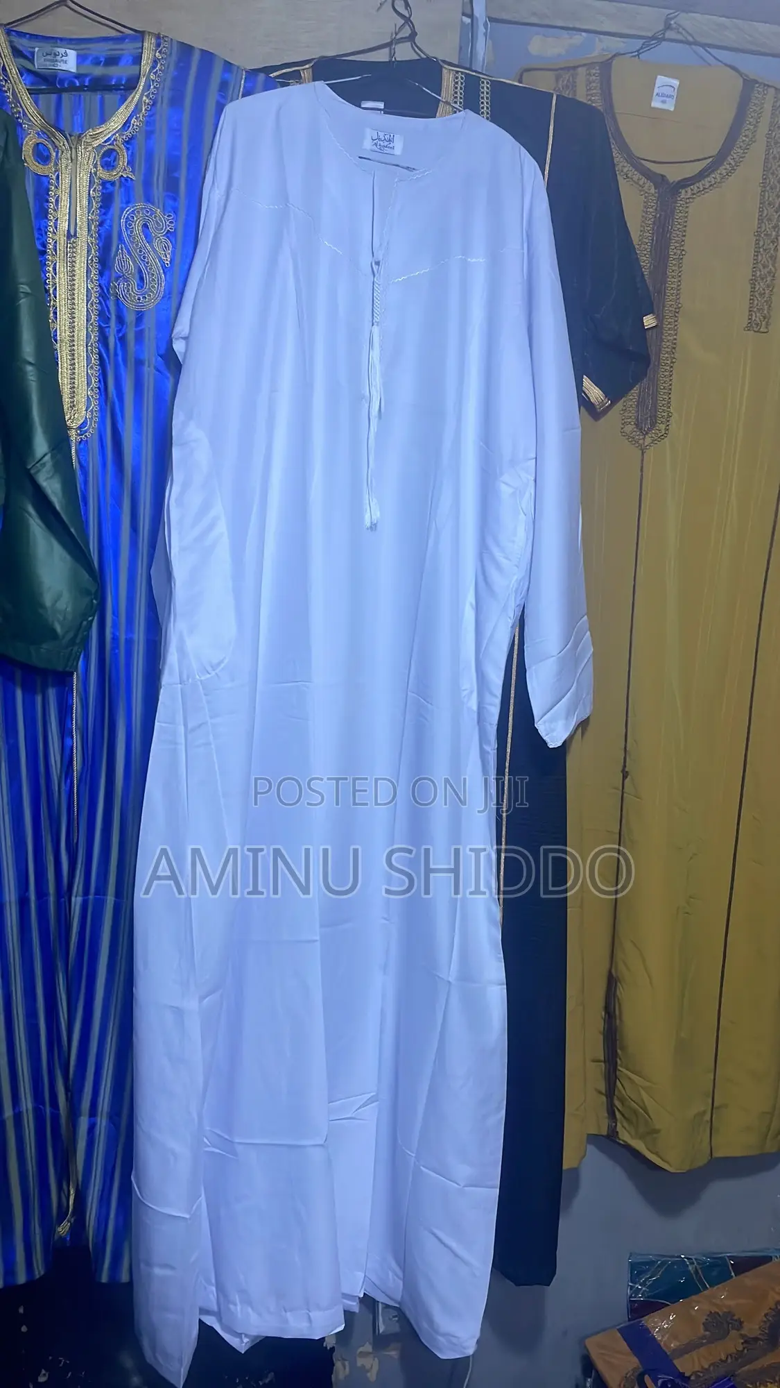White Jalabiya for Both Men and Women