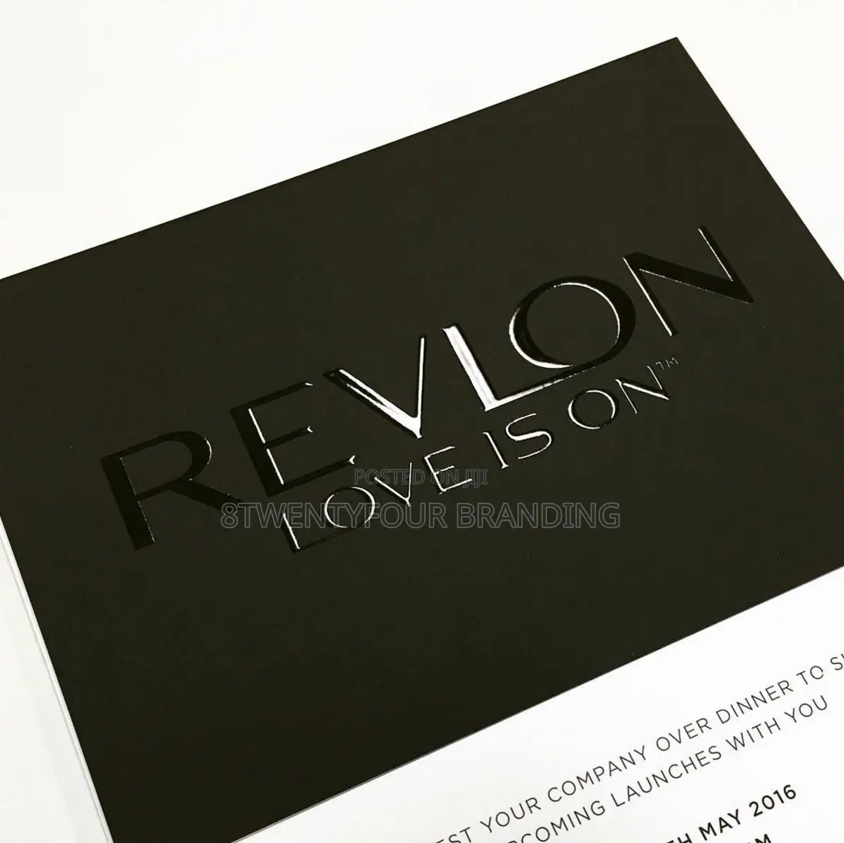3d Spot Printed Business Cards