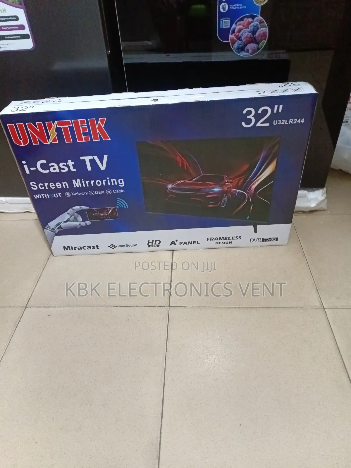 Unitek 32" Satellite Digital I-cast Led Tv