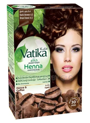 Vatika Henna Hair Coloure Dye (Black, Dark Brown & Burgundy )