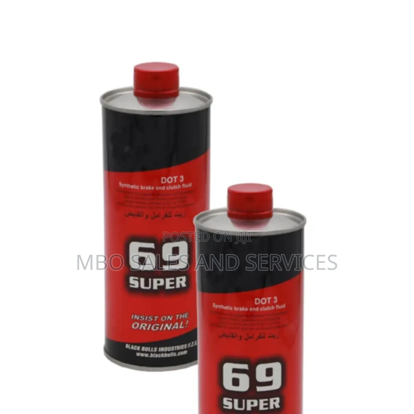 Black Bulls Dot 3 Synthetic Brake and Clutch Fluid