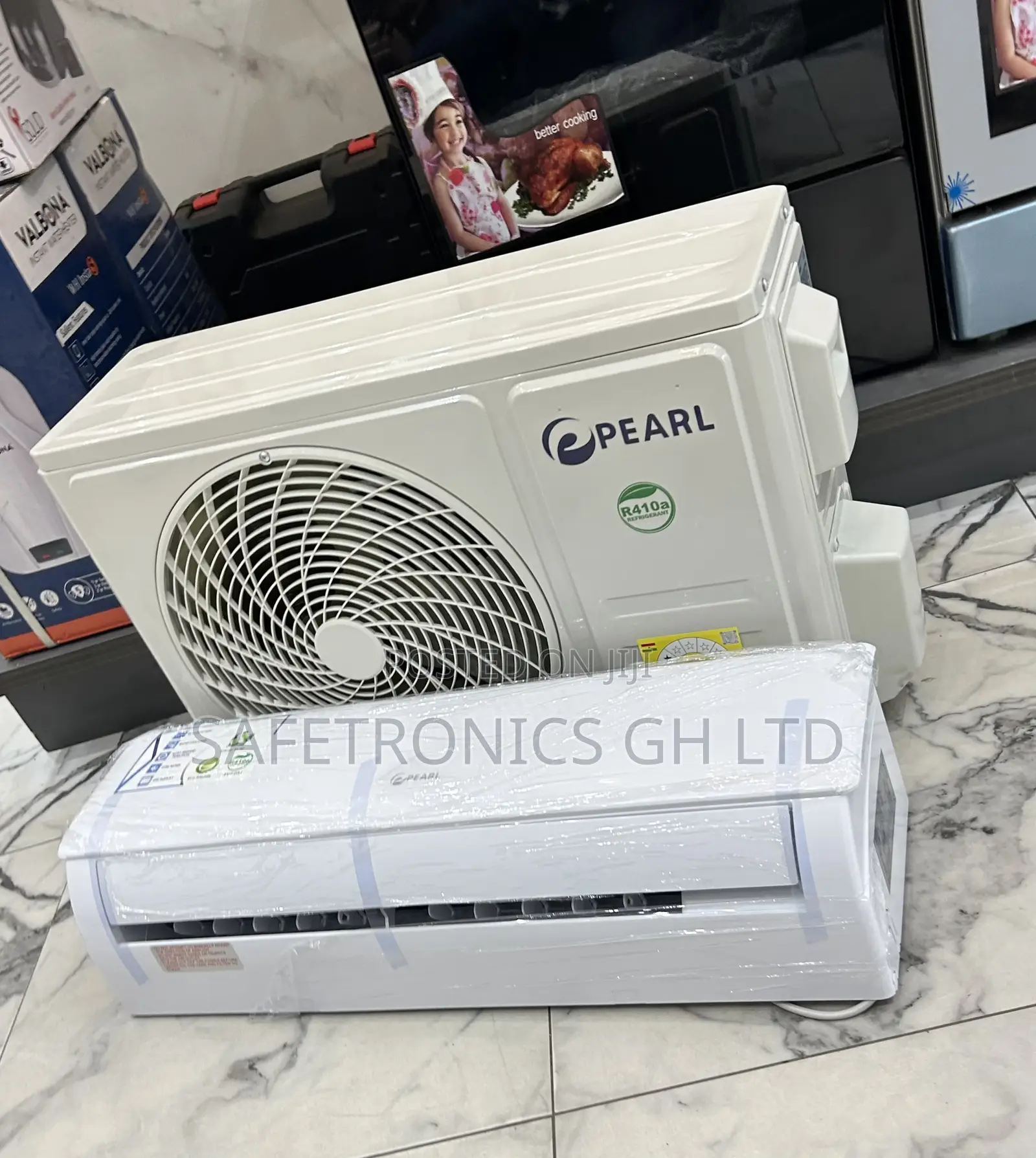Massive New Pearl Split R410a 1.5hp Electric White Ac