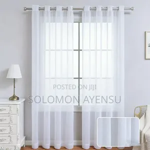 2 Pieces Set Voile Curtains