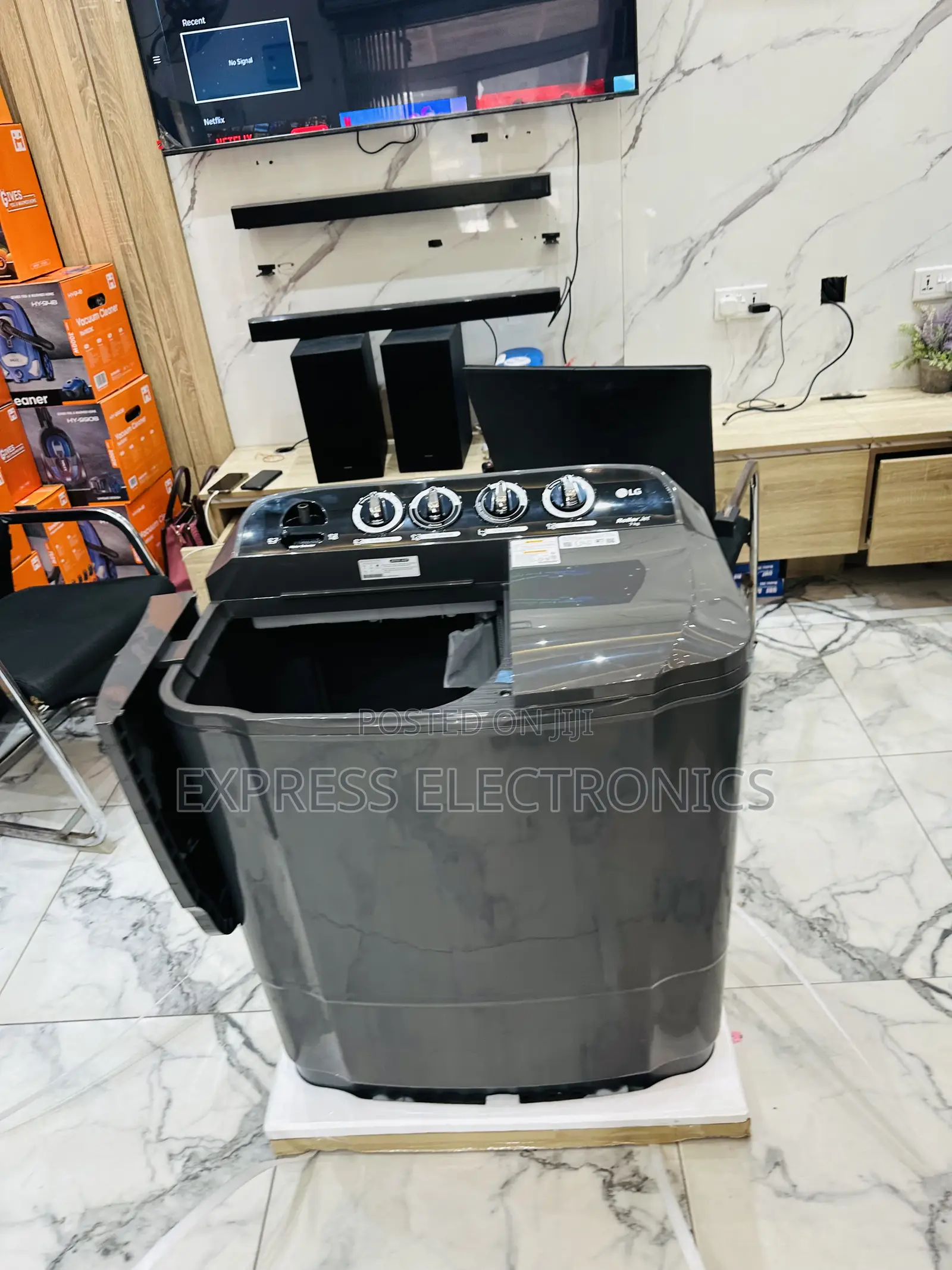 Spectacular Performance 7kg Black Lg Washing Machine Top Load