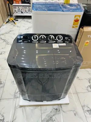 Ultra Modern Sleek Wm Top Load Twintub 7kg Lg Black