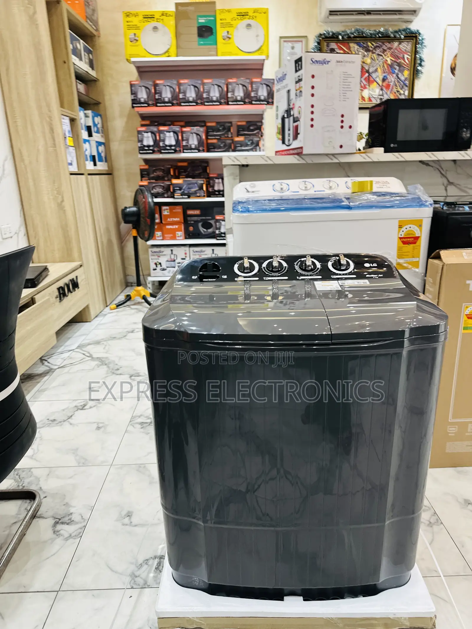 Special Offers on Lg Black Washing Machines Top Load Twintub 7kg