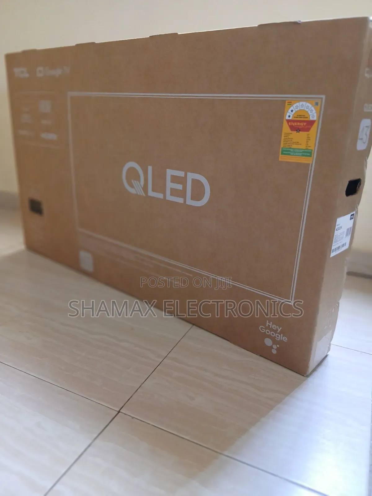 TCL 50” Android Qled Smart Satellite Frameless Tv – 50s5k