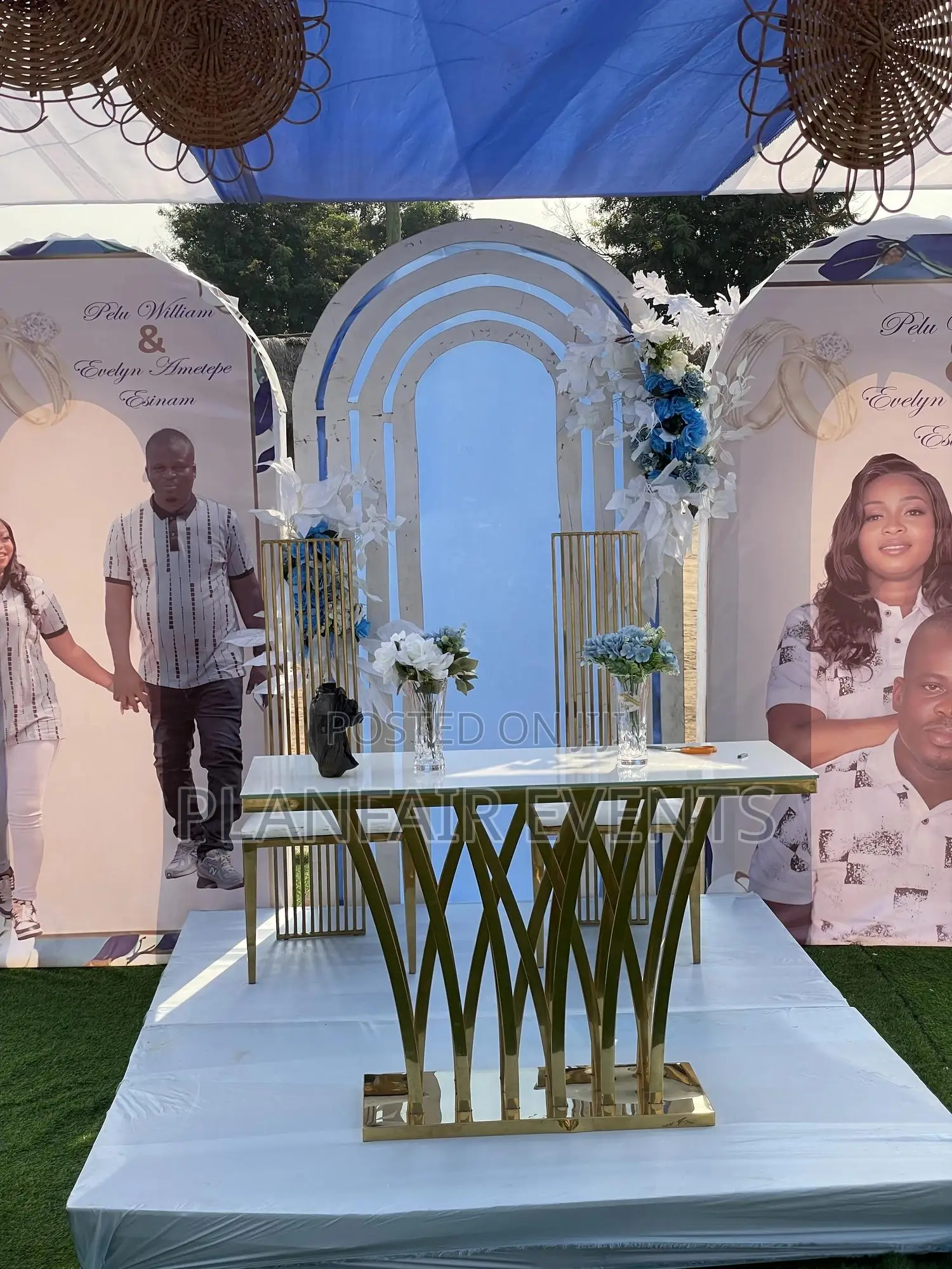 Engagement and Refreshment Setup