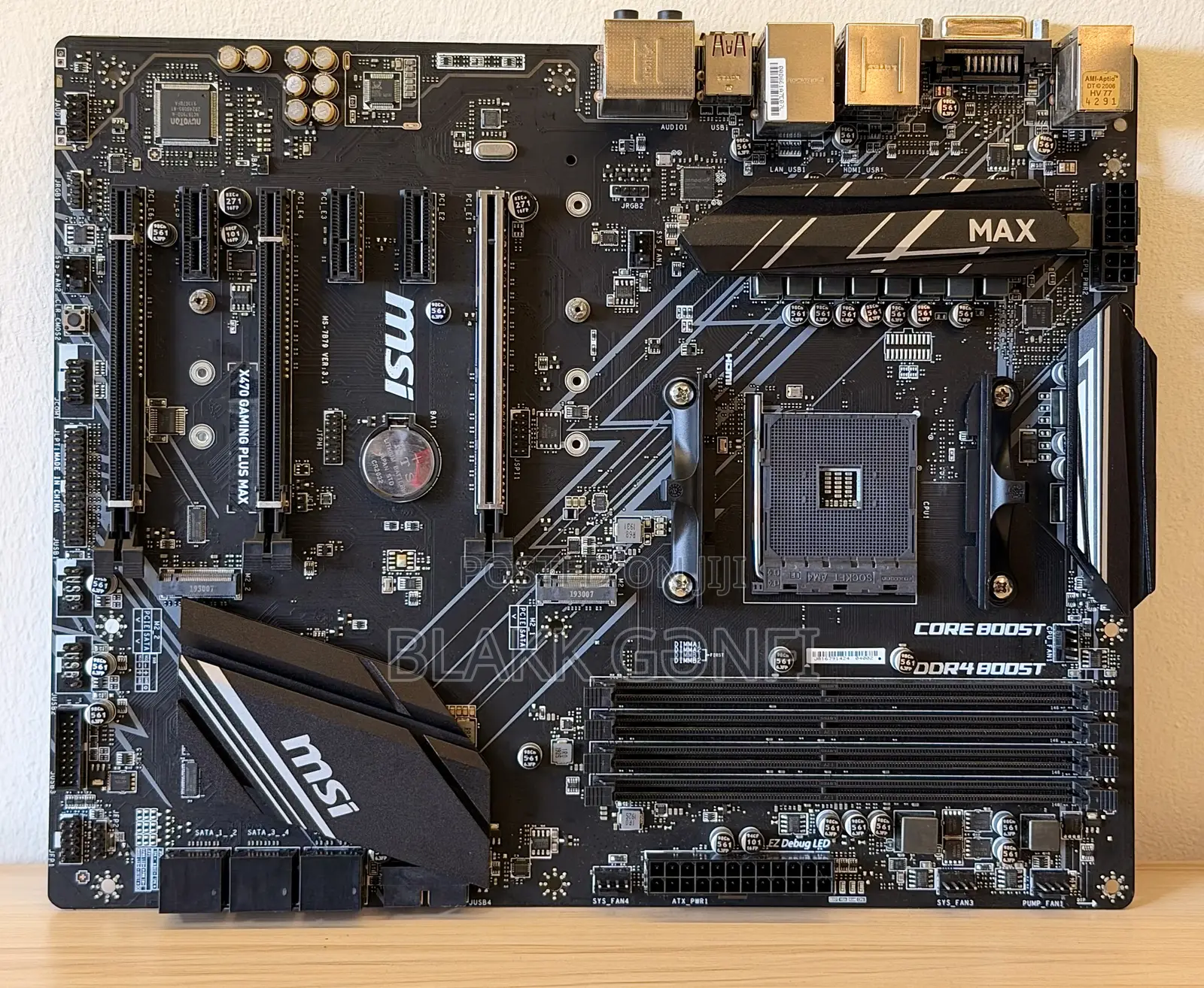 Msi X470 Gaming Plus Max Gaming Motherboard