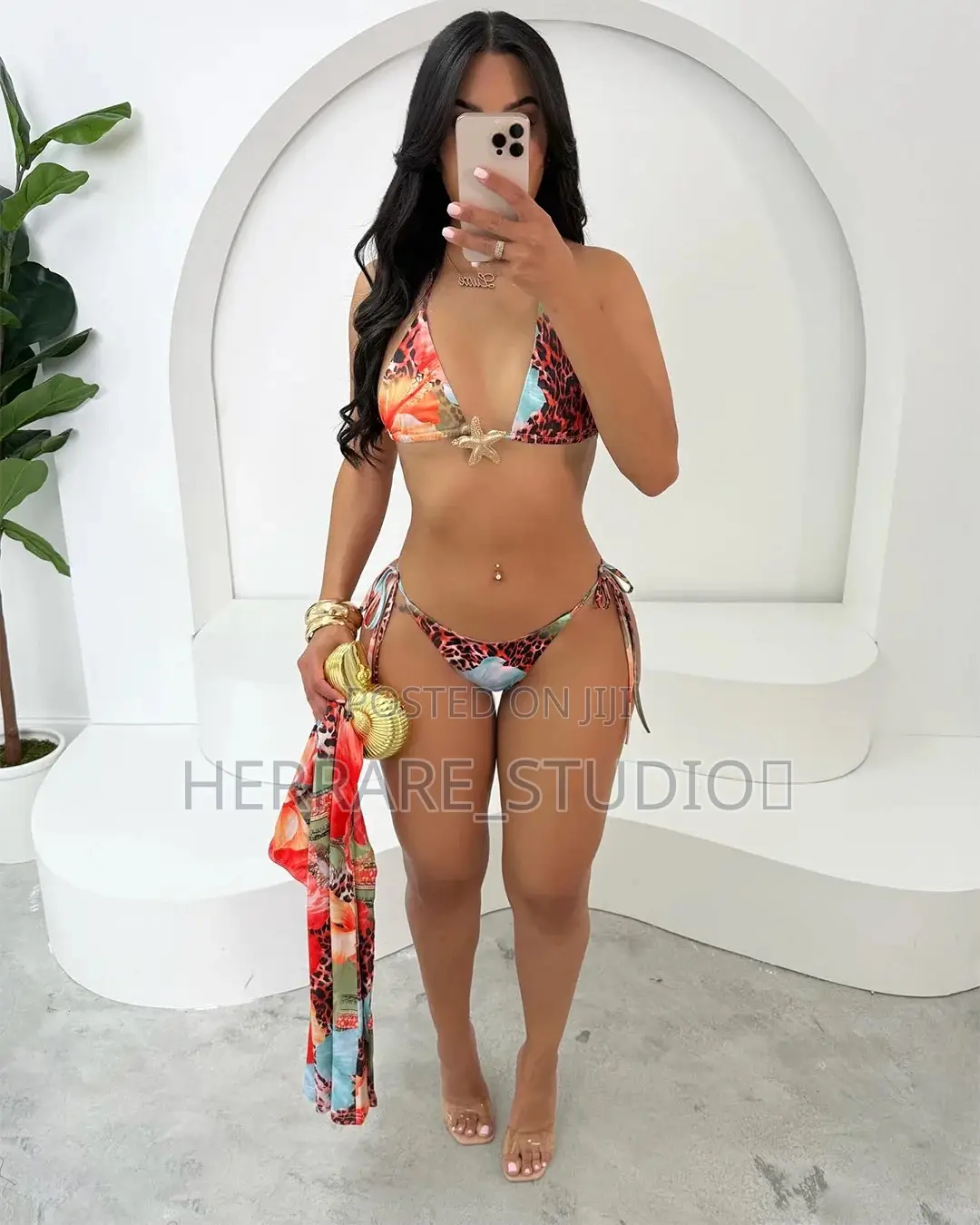 Sexy Bikini Swim Set (3pcs)