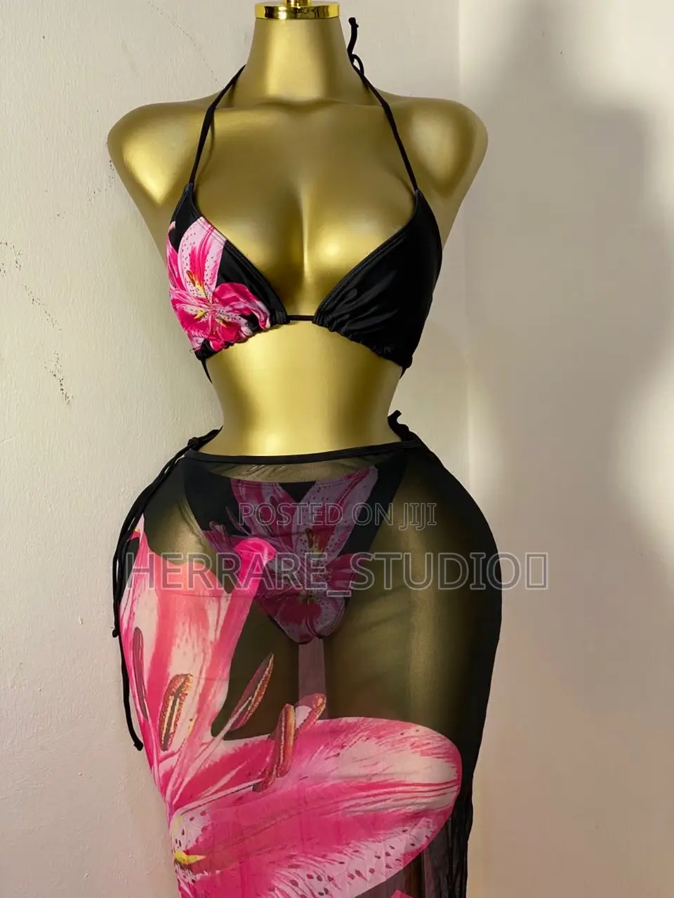 Sexy Bikini Swim Set (3pcs)