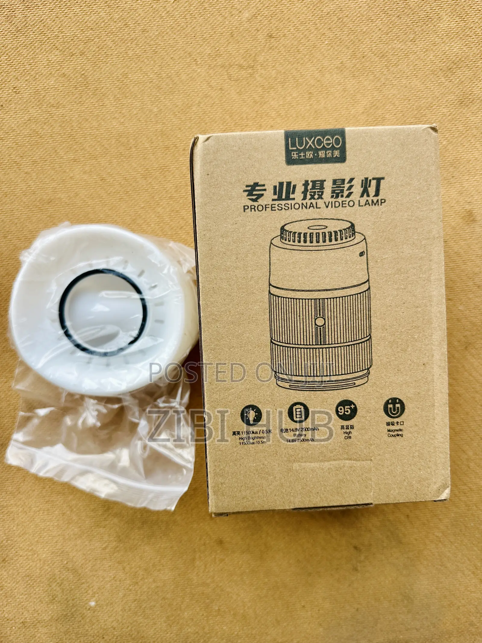 Portable 60w RGB Photography Light