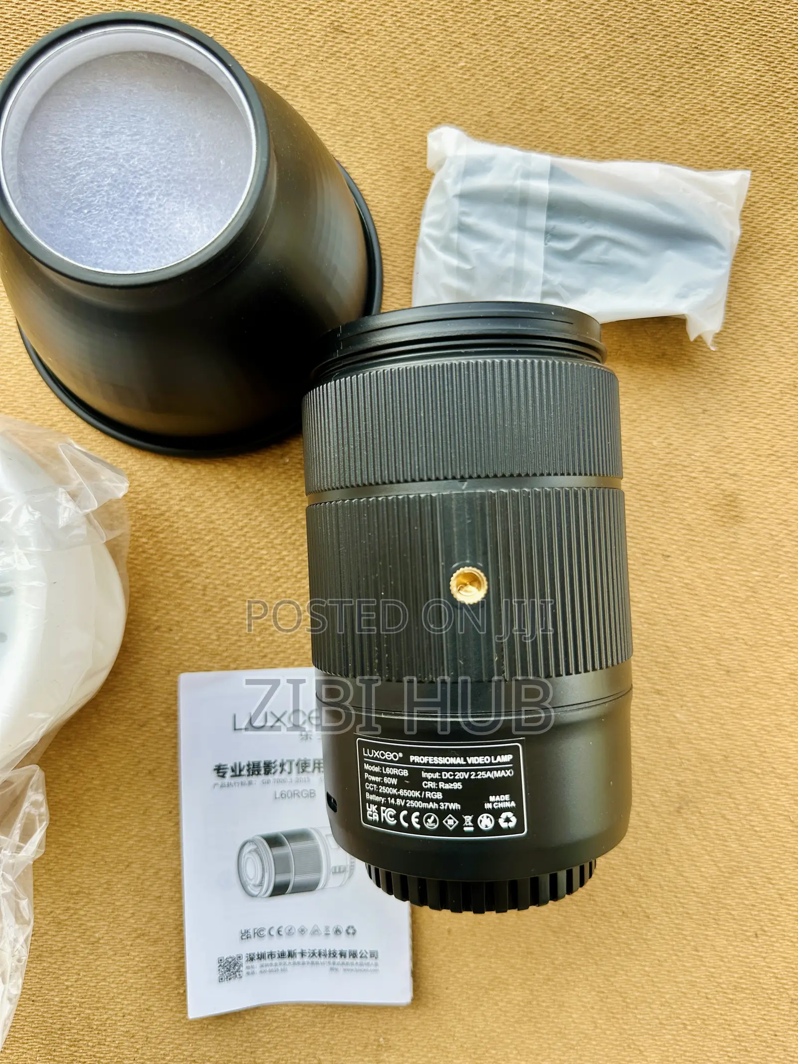 Portable 60w RGB Photography Light