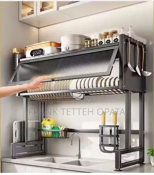 Over Sink Kitchen Rack/ Drain Drying Rack 85cm