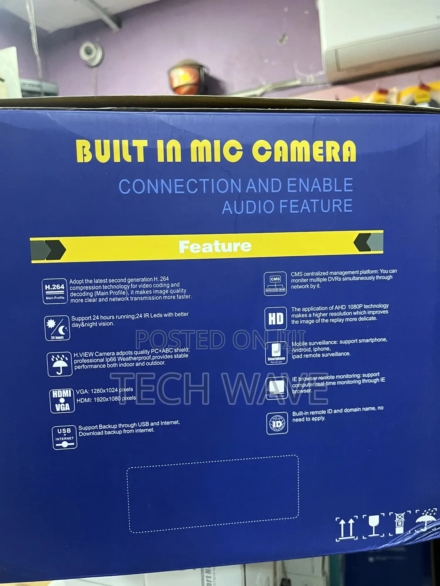 8 Channels CCTV Camera Kit