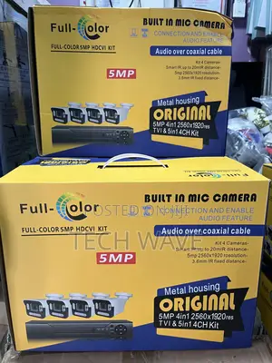 4 Channels CCTV Camera Kit