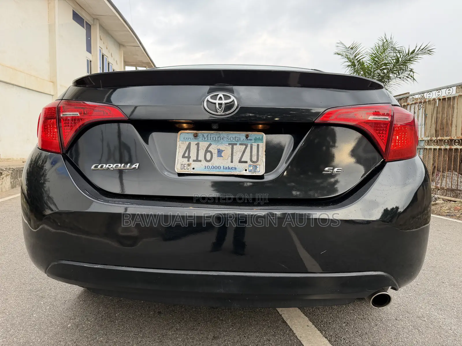 Toyota Corolla SE 4dr Sedan (1.8L 4cyl CVT) 2017 Black