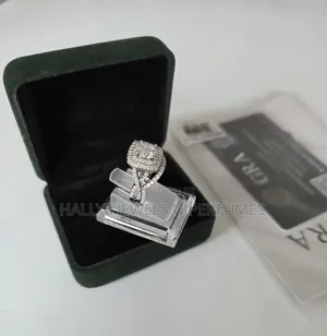 Sterling Silver Full Moissanite Diamond Ring, Wedding Ring