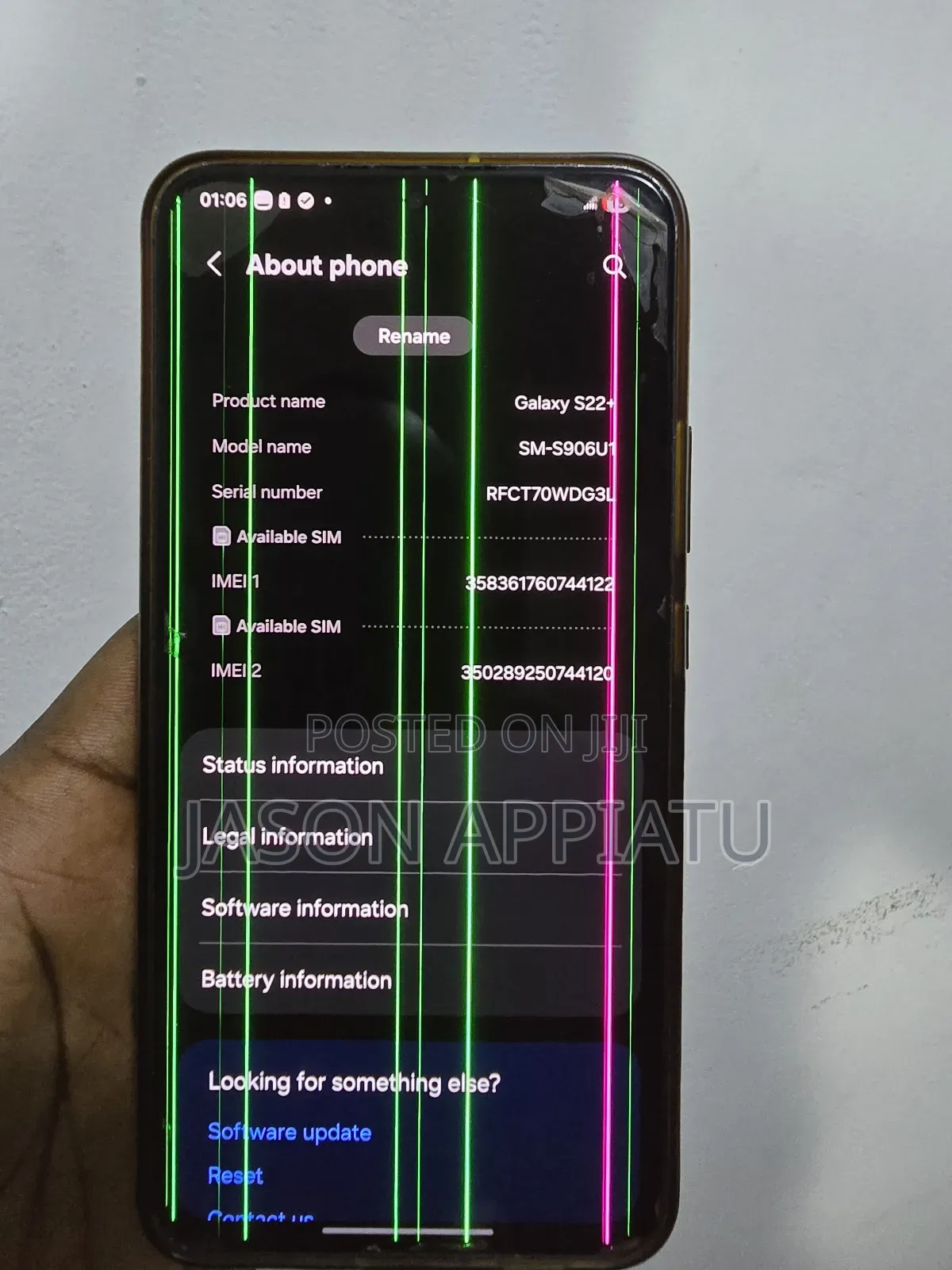 Samsung Galaxy S22+ 5G 256 GB Black