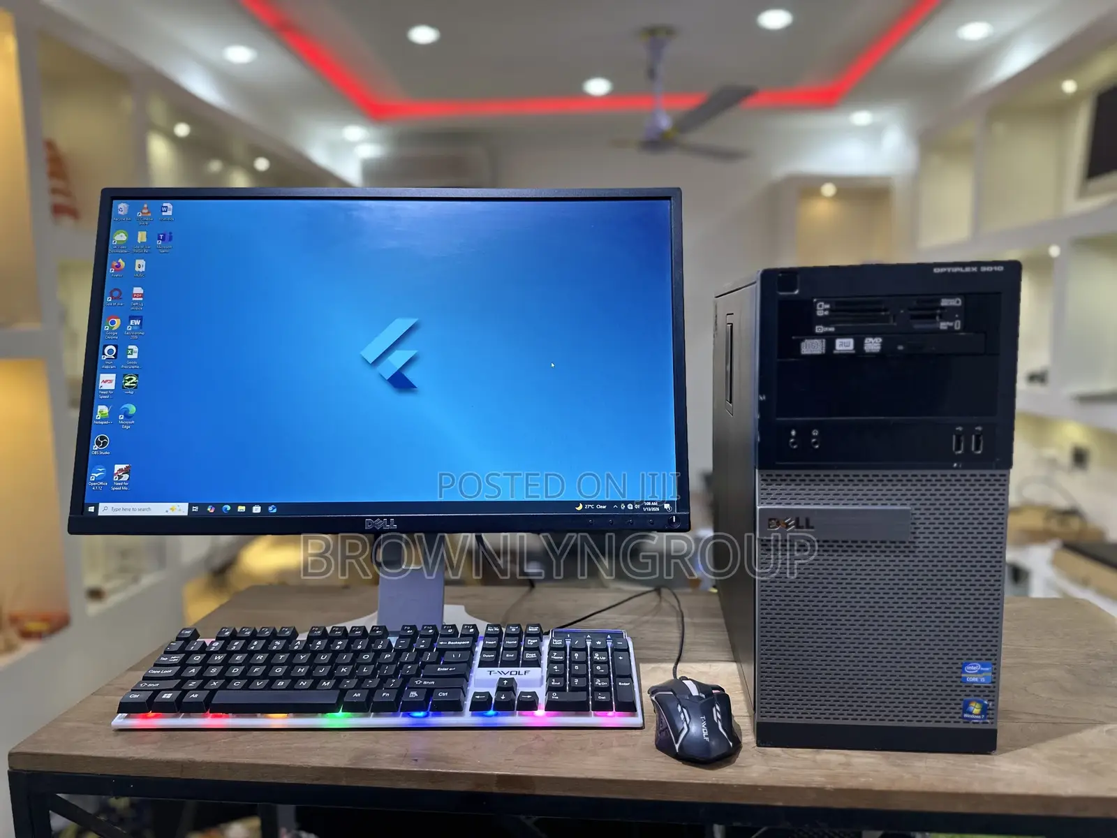Desktop Computer Dell OptiPlex 3010 16GB Intel Core I5 HDD+SSD 1T