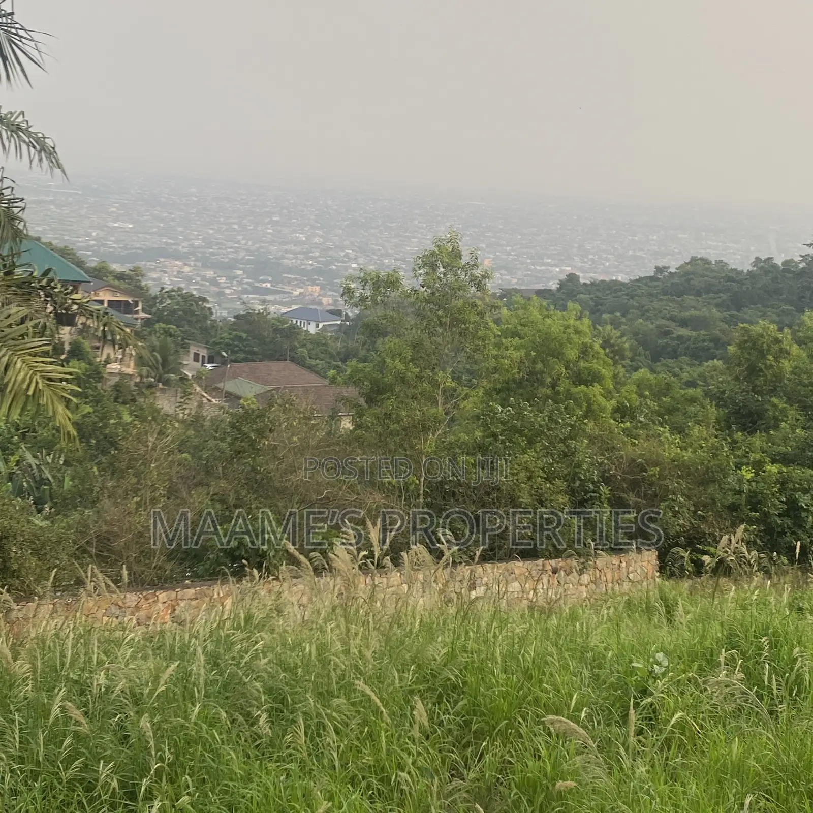5 Plots of Land at Peduase With a Great View, Per Plot Is 