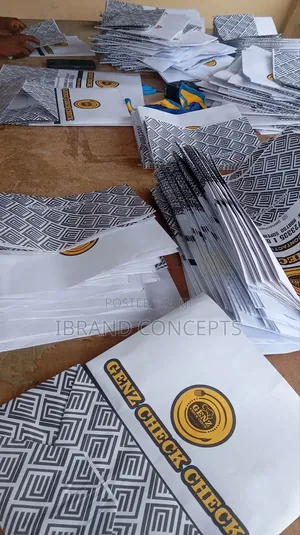 White Paper Bag for Food