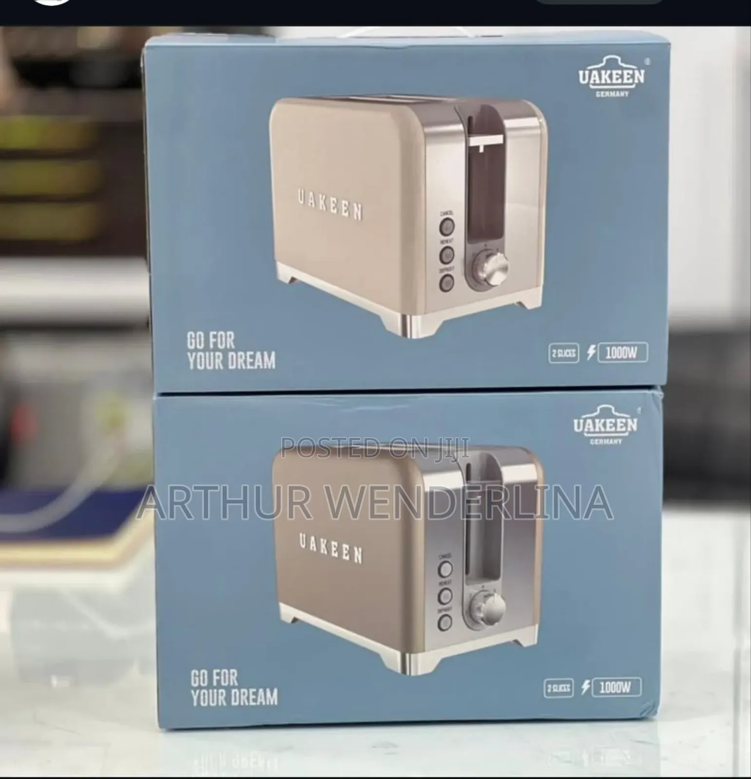 Uakeen 2 Slice Toaster Machine