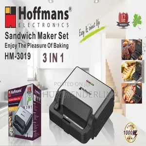 Hoffman 3 in 1 Sandwich Maker