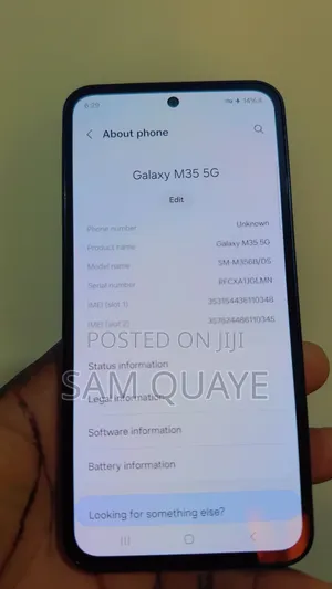 Samsung Galaxy M35 128 GB Blue