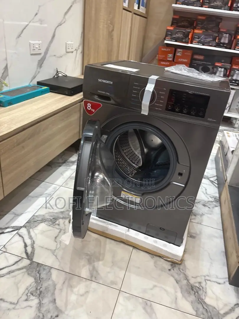 Skyworth 8kg Front Load Washing Machine Sleek Reliable