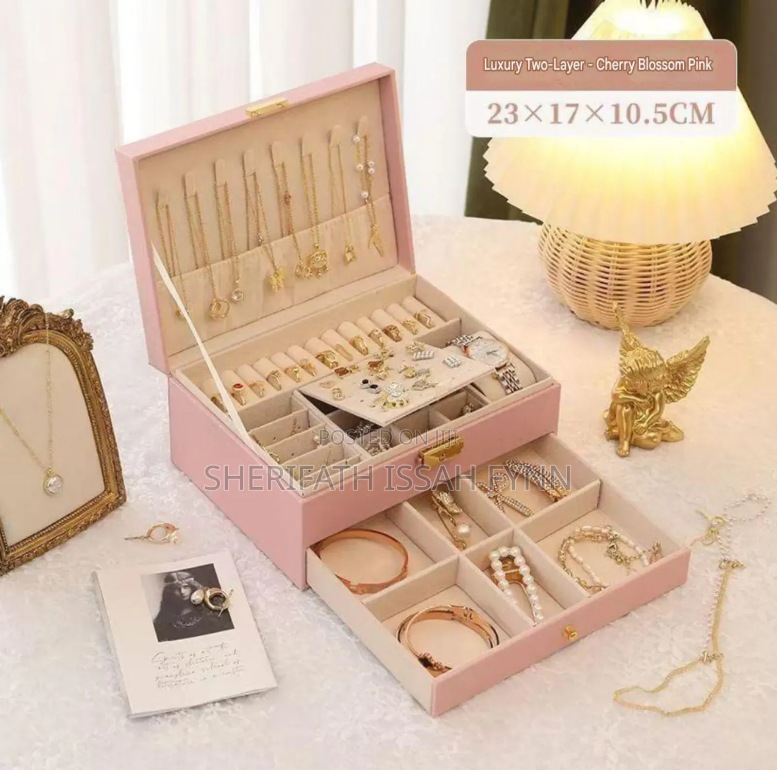Drawer-Style Jewelry Box