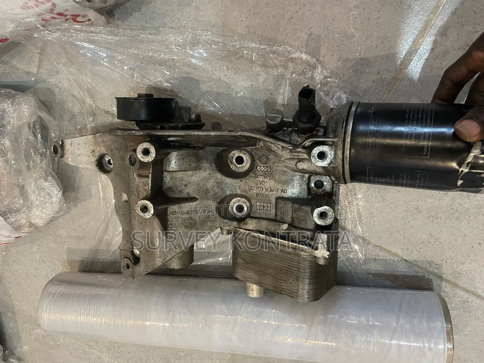 Vw Passat Tsi Oil Cooler and Oil Filter and Pulley