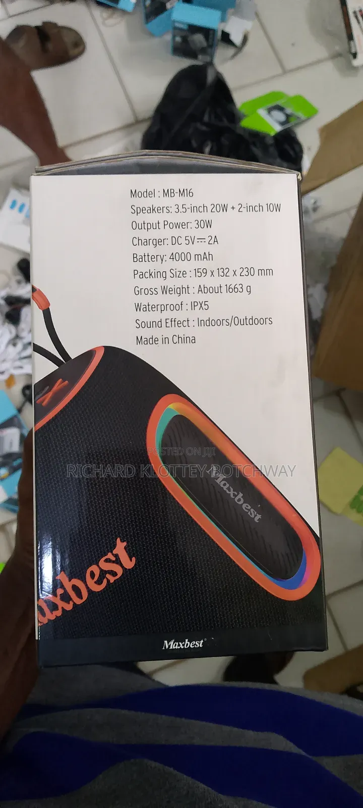 Max Best M16 Bluetooth Speaker