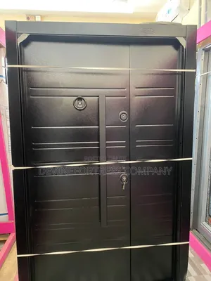 Full Metal Black One N Half Door for All Buildings // Very Strong