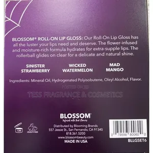 Lip Gloss :Blossom Real Flower Infused