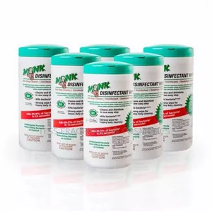 Disinfectant Wipes:Monk Disinfectant Wipes Kills Viruses and Bacteria