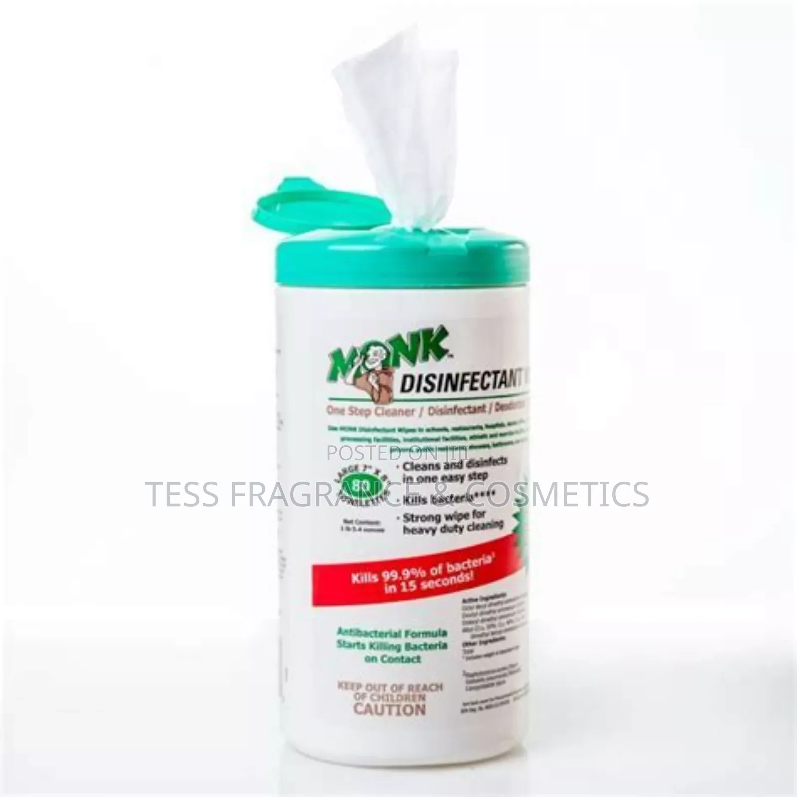 Disinfectant Wipes:Monk Disinfectant Wipes Kills Viruses and Bacteria